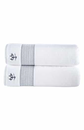 2-Piece Robe Stripe Towel Set