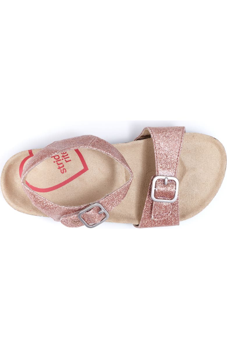 Stride Rite Zuly Glitter Sandal, Alternate, color,