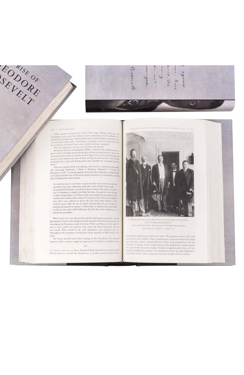 Juniper Books Theodore Roosevelt Book Set, Alternate, color, Cool Neutral