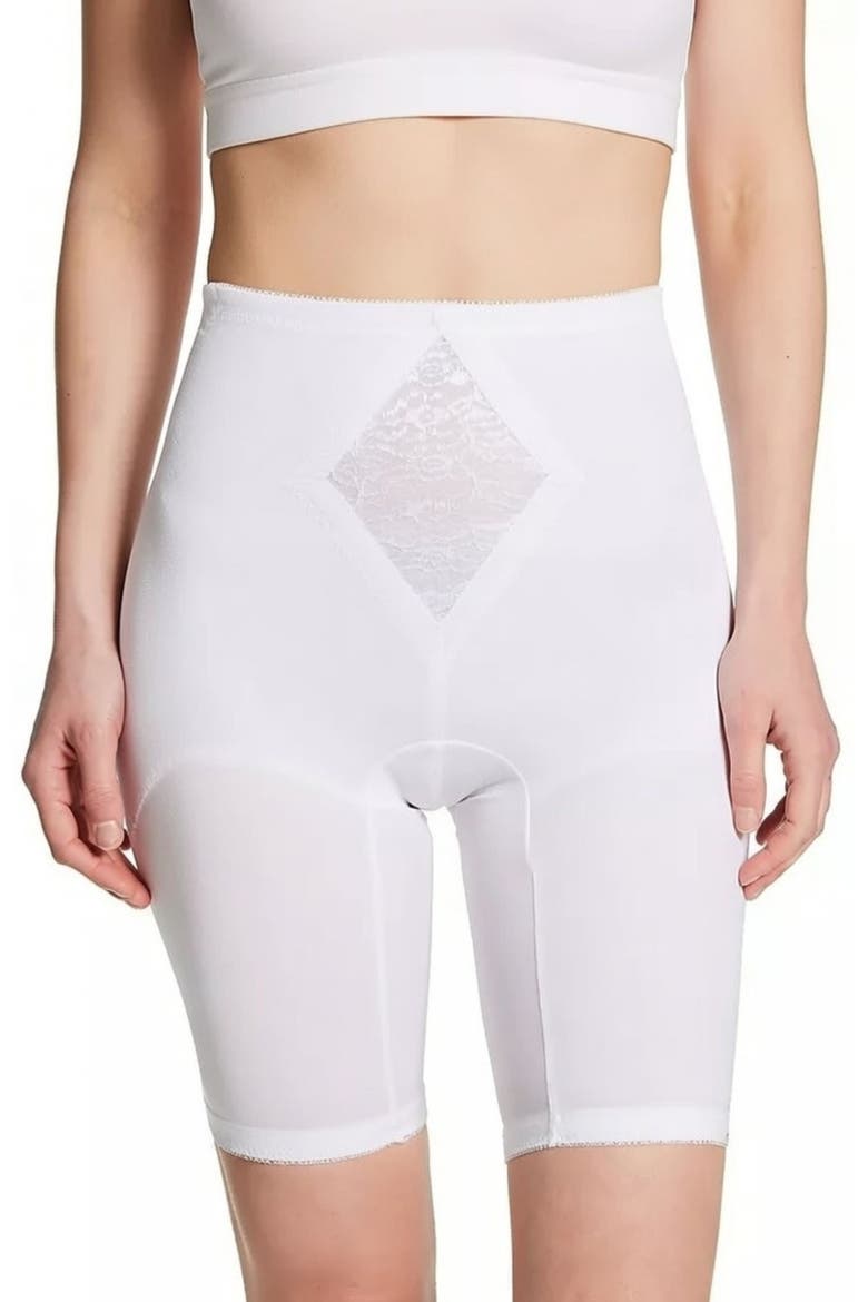 Waistline Thigh Slimmer Tummy Control, Main, color, White