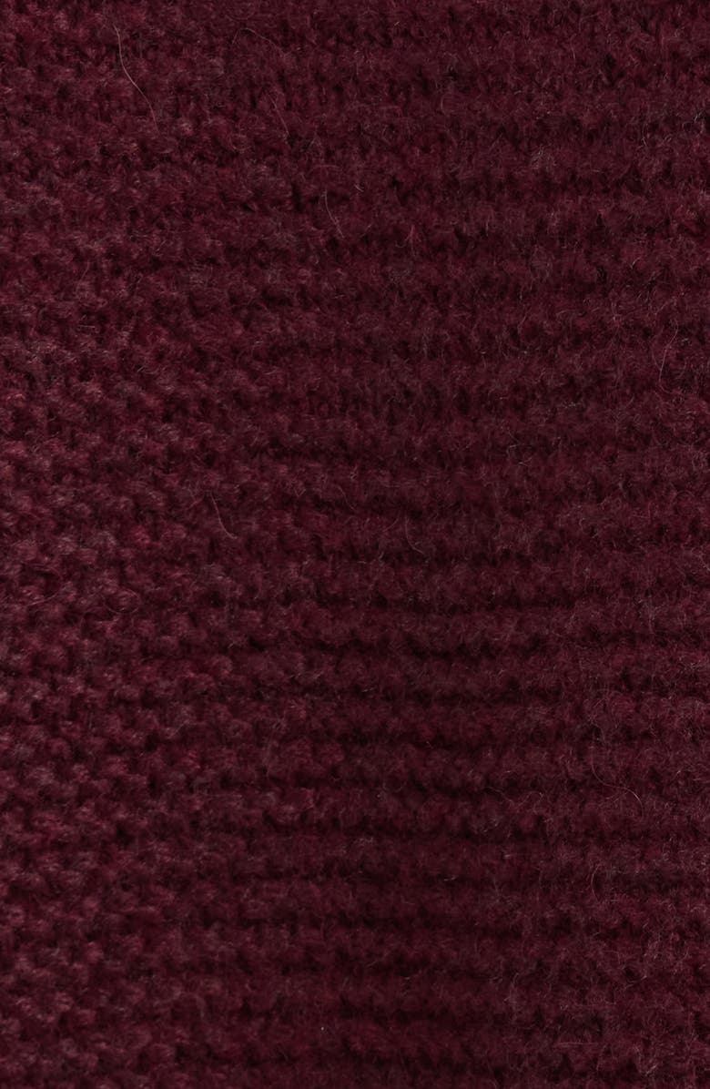 Marine Layer Everly Cable Detail Polo Sweater, Alternate, color, Fig