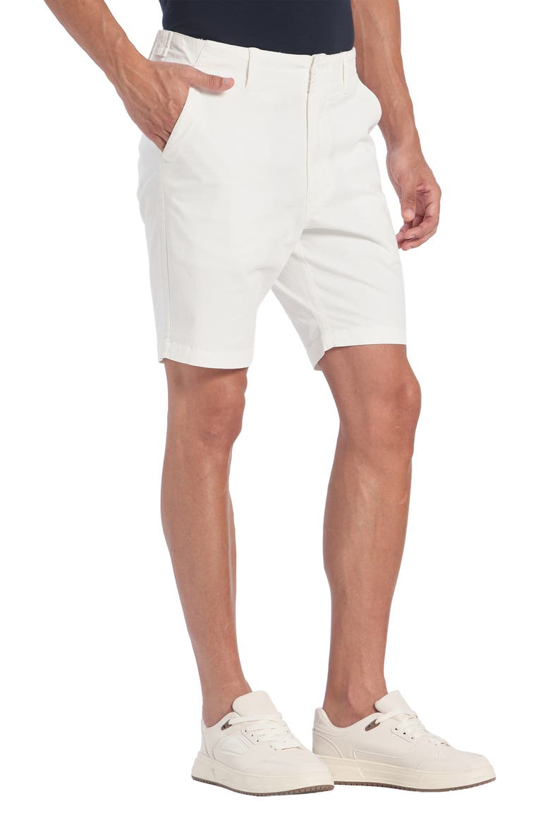 Men's Stretch Cotton Chino Short, Alternate, color, Off-White