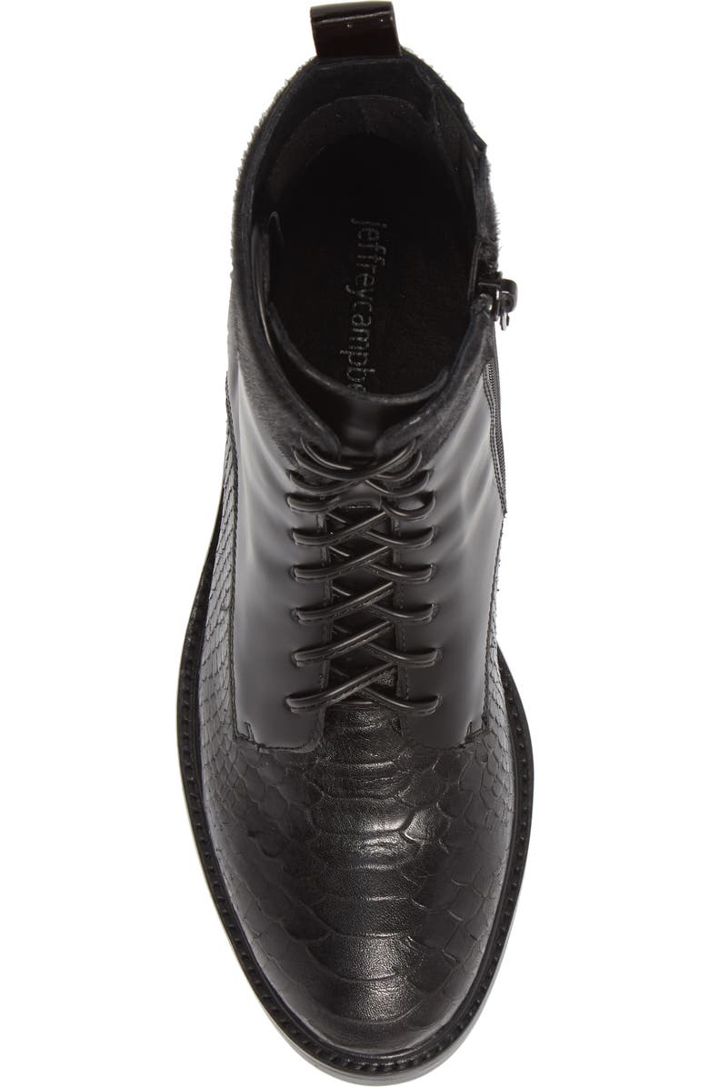 Jeffrey Campbell Fischer Lace-Up Leather Boot, Alternate, color,