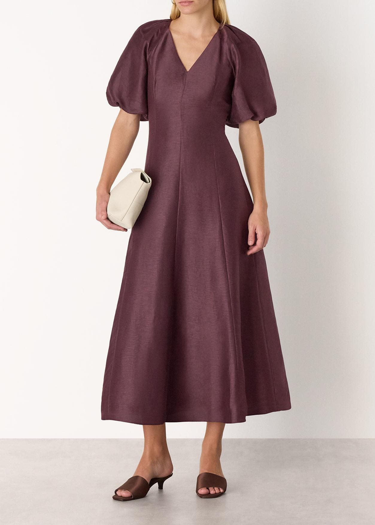 taffeta silk dress Need advice since I'm poor. I want to make this and the pattern calls for fabric. It's really pricy and I was hoping to be able to make this An ode to sculpted romance Leonie Hannes Cannes red carpet moment reimagined in bubble gum pink Whistles Silk Blend Taffeta Maxi
