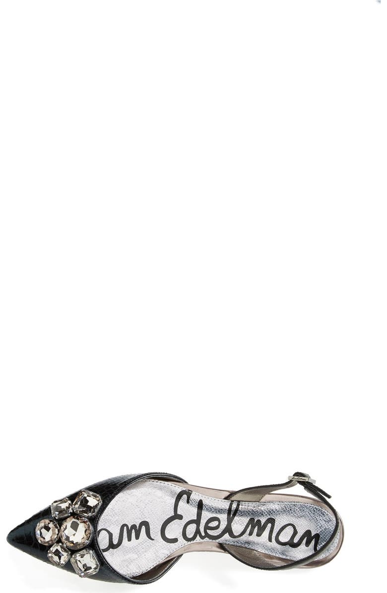 Sam Edelman 'Reece' Slingback Pointy Toe Flat, Alternate, color,