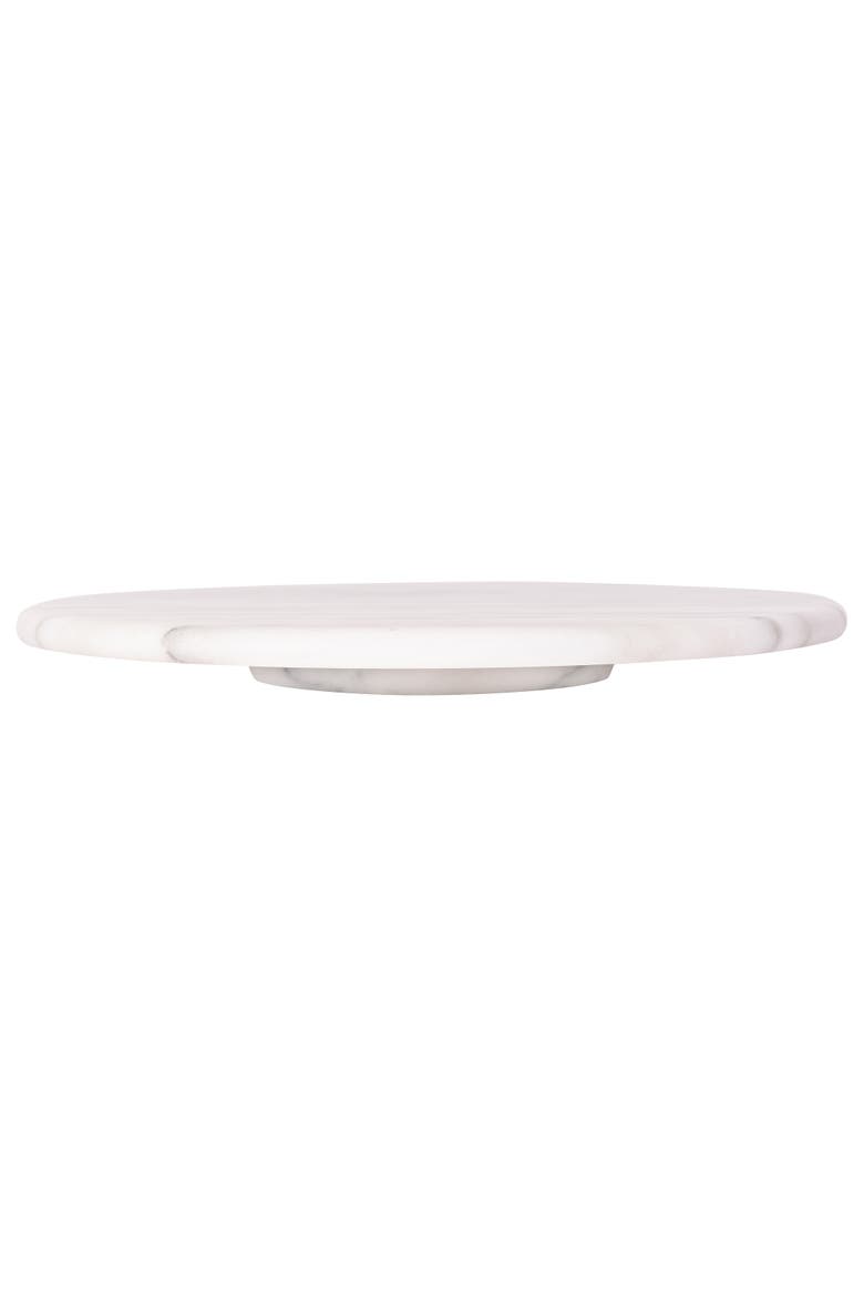 Artifacts Trading Company Lazy Susan, Alternate, color, White Matte