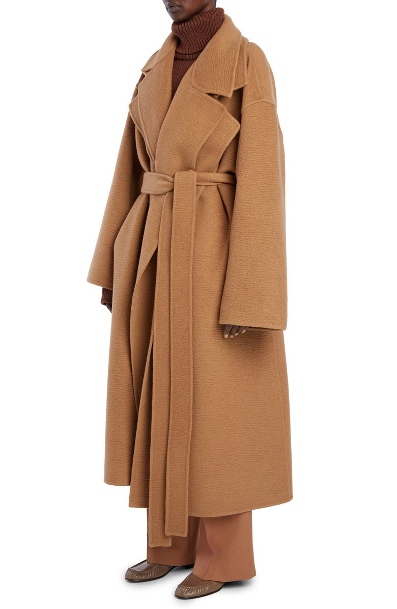 The Row Marlita Double Face Cashmere Trench Coat, Alternate, color,