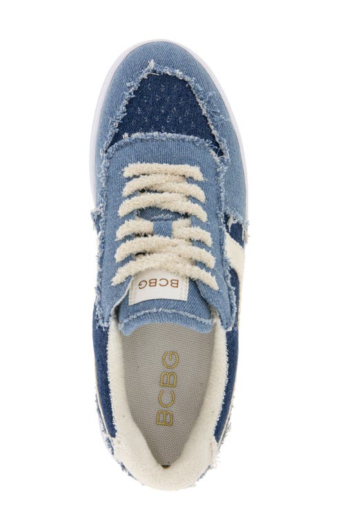 Bcbg Katina Platform Sneaker In Denim