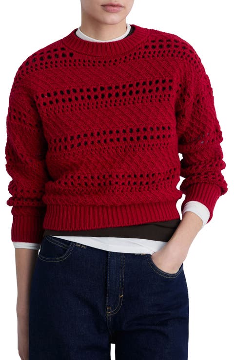Openwork Sweater (Regular & Plus)