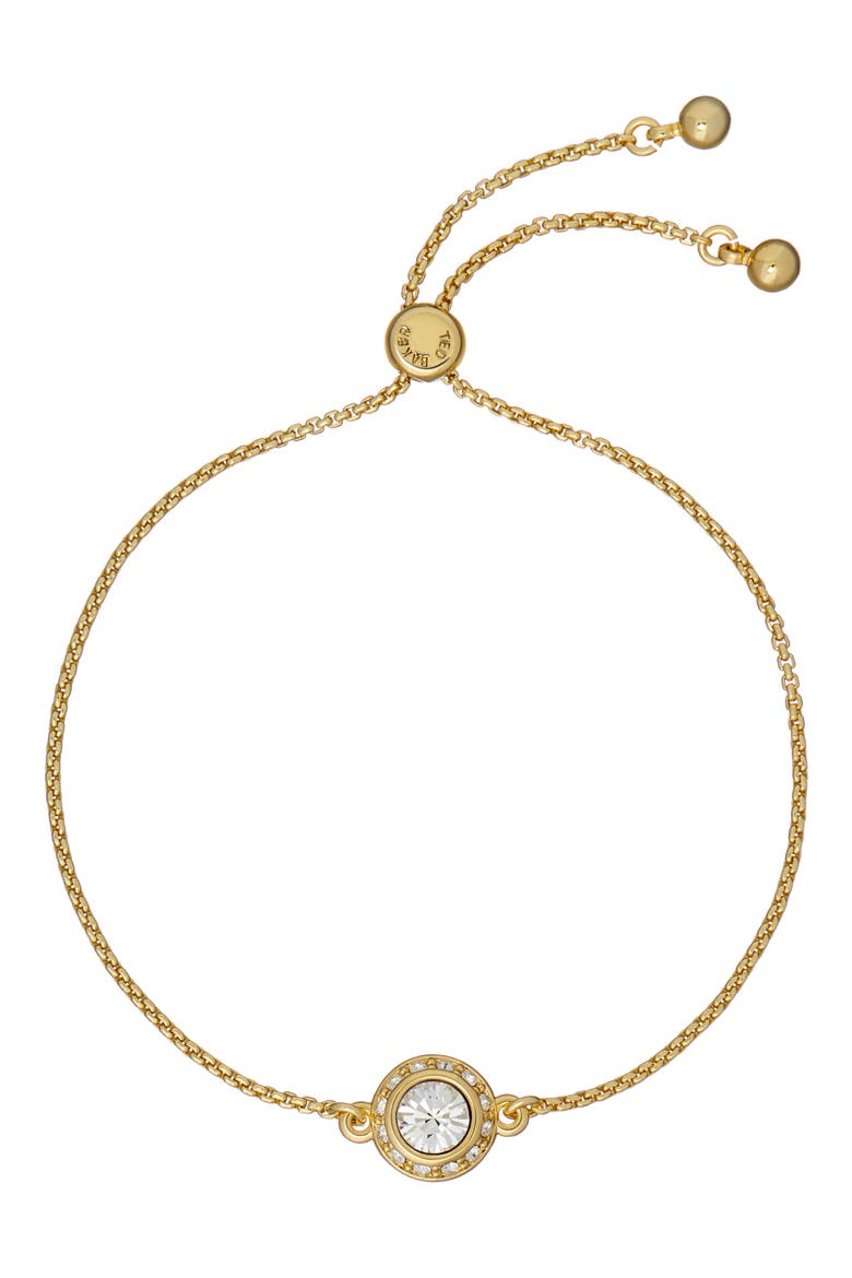 Soleta Solitaire Crystal Slider Bracelet video