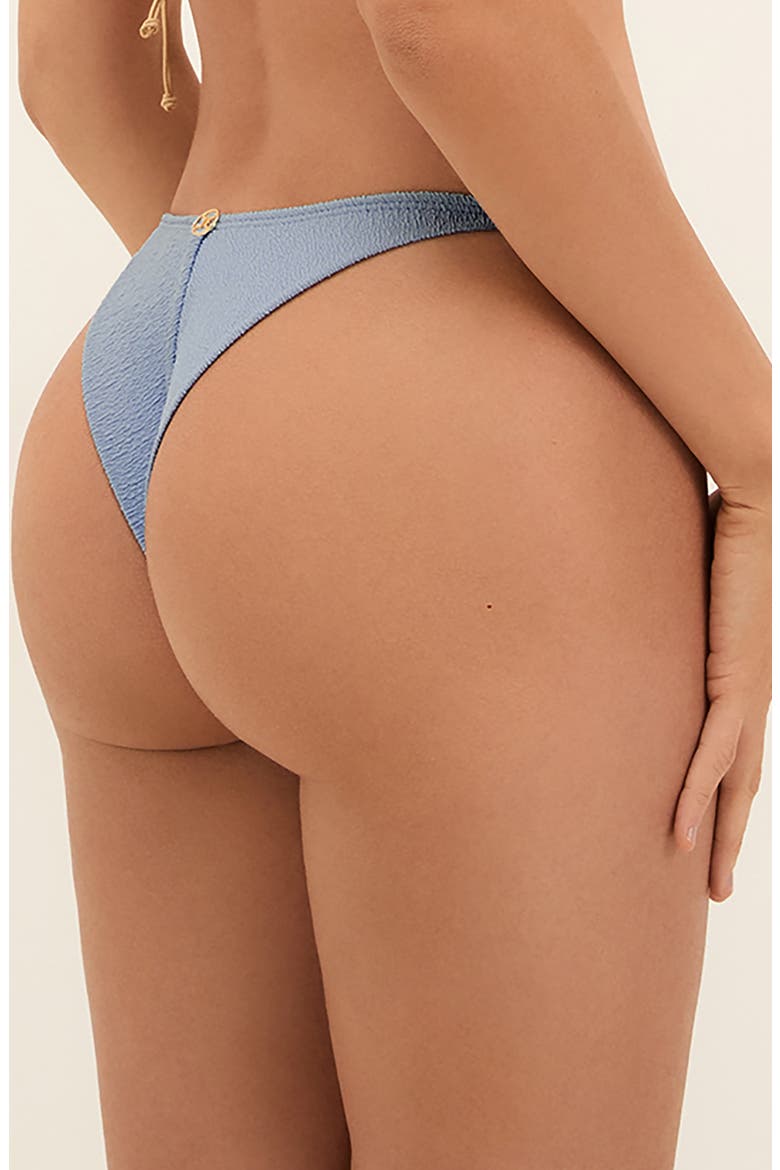 Firenze Lesley Beaded Bikini Bottoms, Alternate, color, BLUE