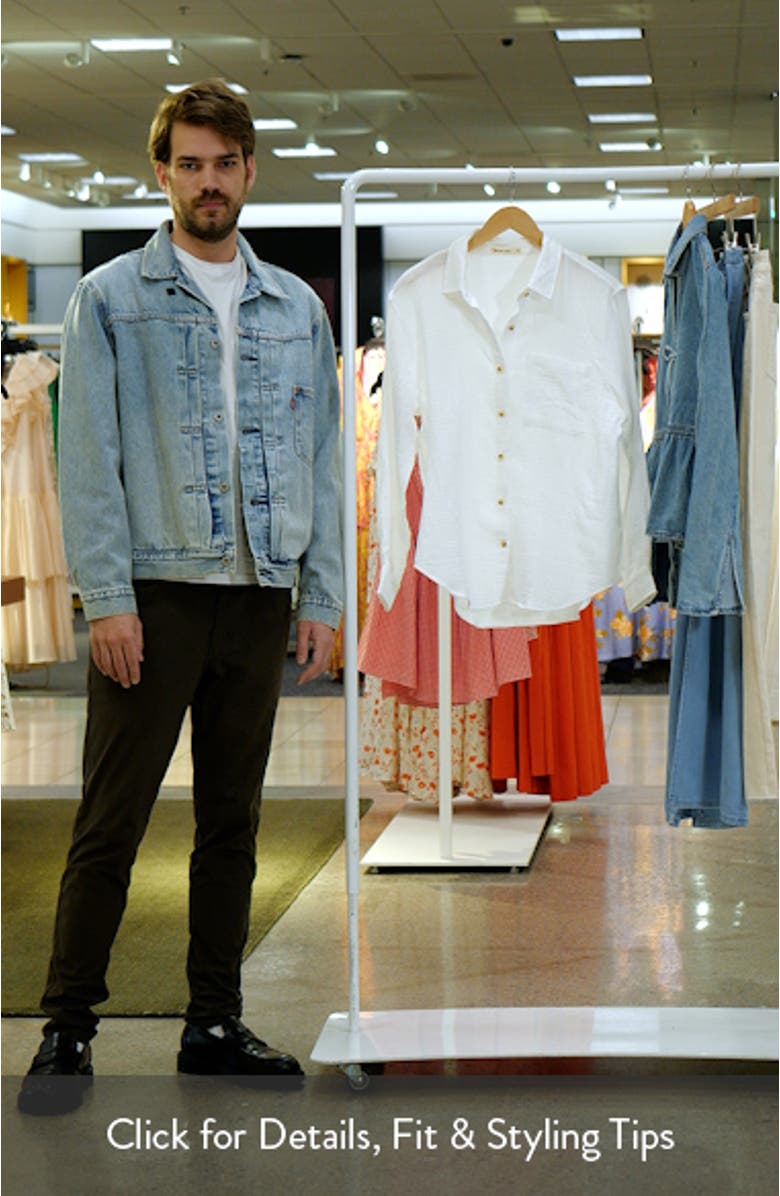 Double Gauze Cotton Button-Up Shirt, sales video thumbnail