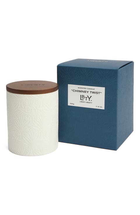 Chimney Twist Ceramic Candle