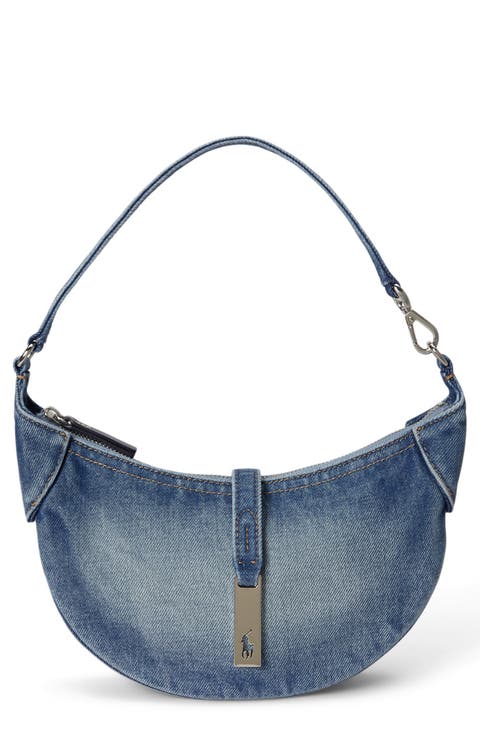 Mini Denim Shoulder Bag