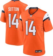 Nike Men's Nike Courtland Sutton Orange Denver Broncos Mile High Collection Game Jersey