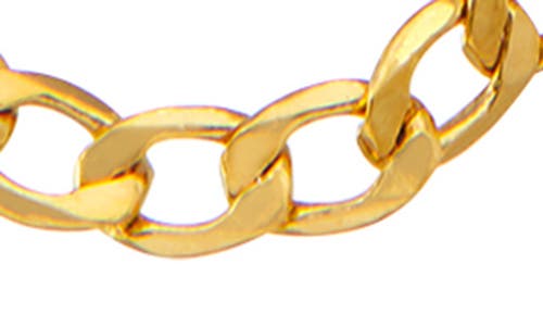 Fuzion Creations 10k Gold Curb Chain Necklace In Yellow