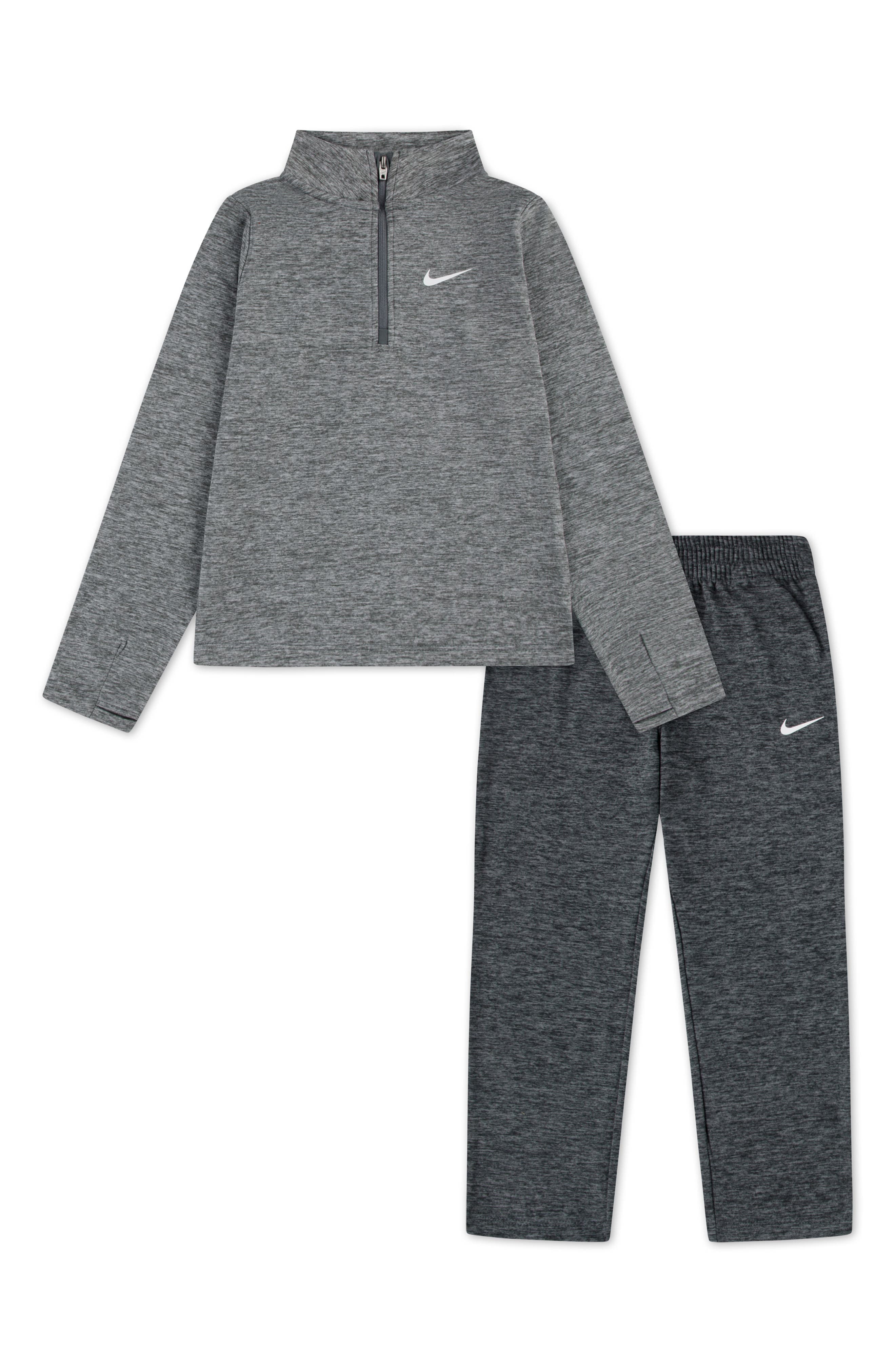 Kids' Sunset Quarter Zip Fleece Pullover & Joggers Set