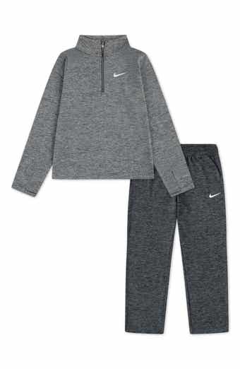 Kids' Sunset Quarter Zip Fleece Pullover & Joggers Set