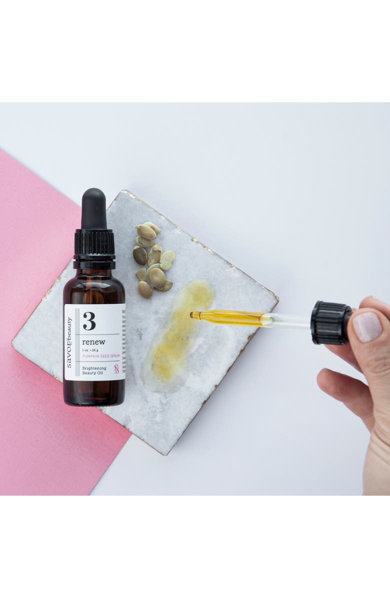 Savor Beauty Renew Pumpkin Seed Serum, Alternate, color, 