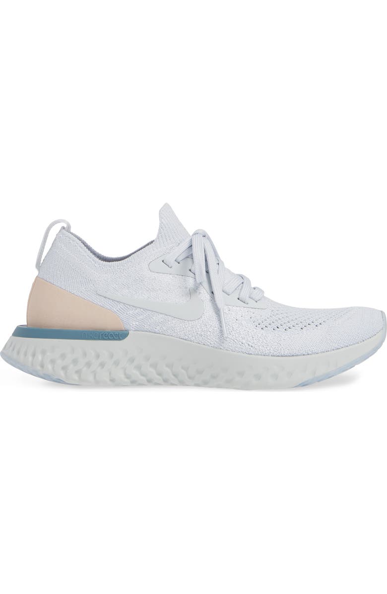 Nike Epic React Flyknit Running Shoe, Alternate, color,