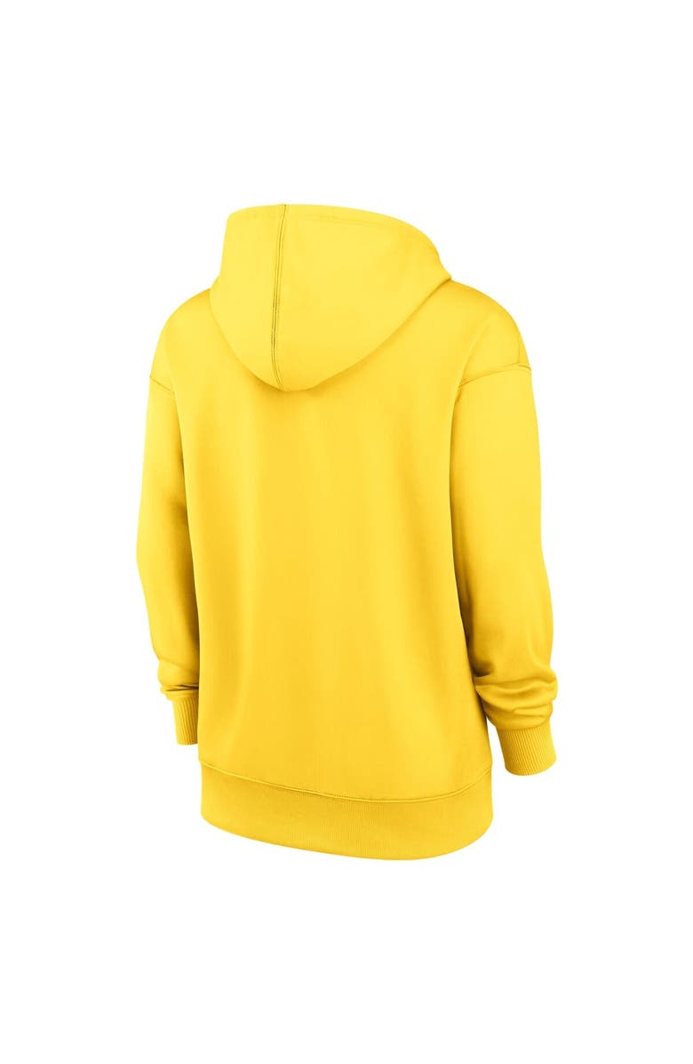 Nike Women's Nike Gold Boston Red Sox City Connect Authentic Collection Performance Pullover Hoodie, Alternate, color, Gold