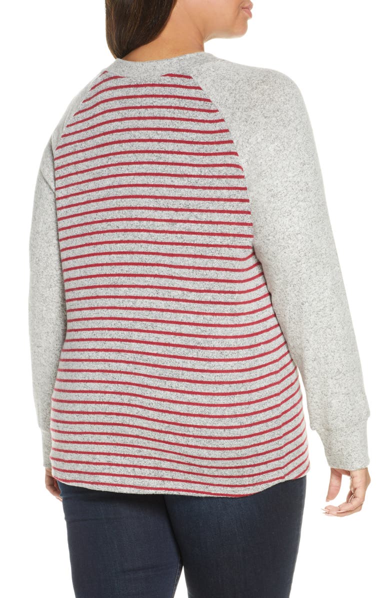 Loveappella Raglan Sweater, Alternate, color, 