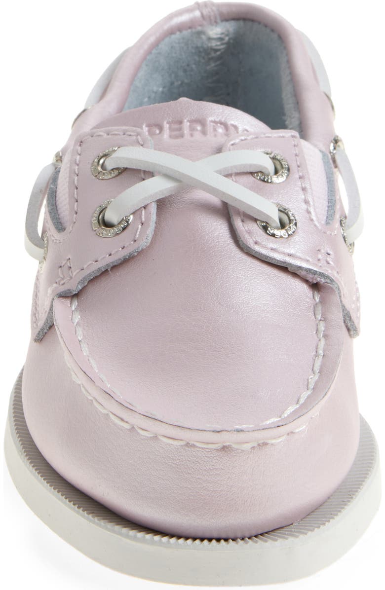 Sperry Kids' Authentic 2-Eye Leather Boat Shoe, Alternate, color,