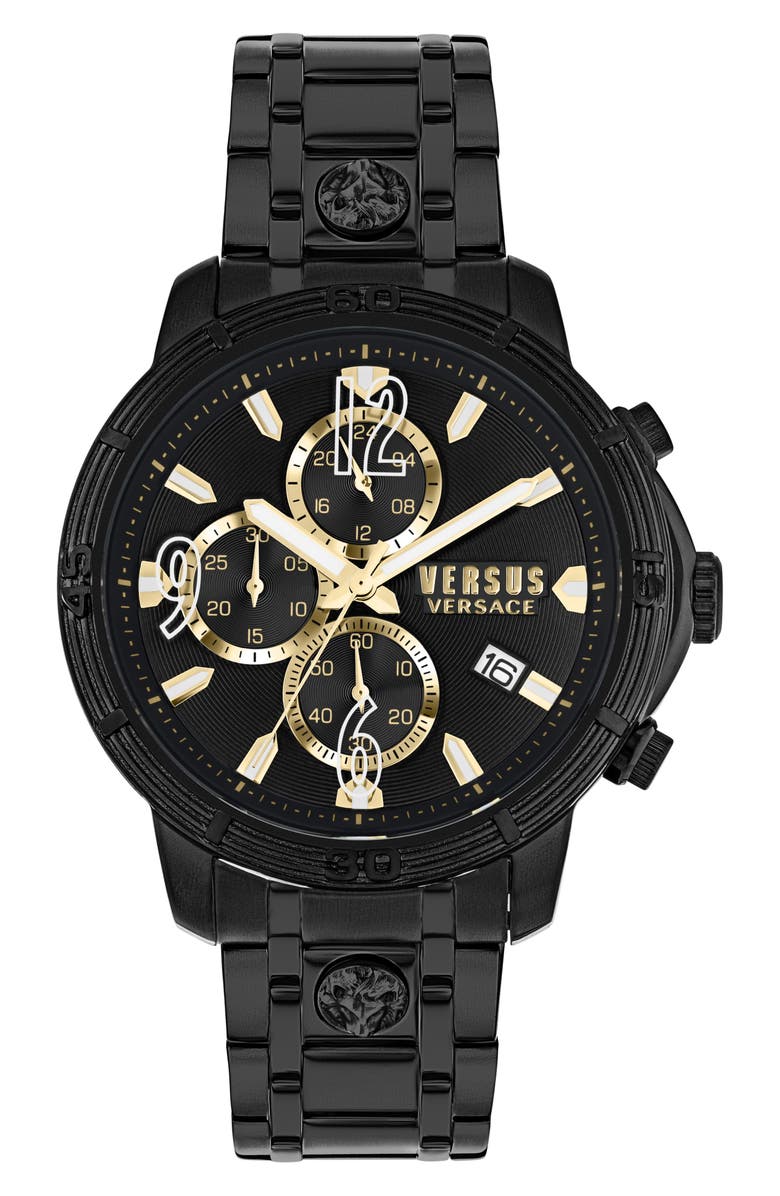 VERSUS Versace Bicocca Chronograph Bracelet Watch, 46mm, Main, color, 