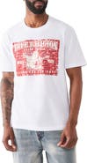 True Religion Brick Buddha Cotton Graphic T-Shirt