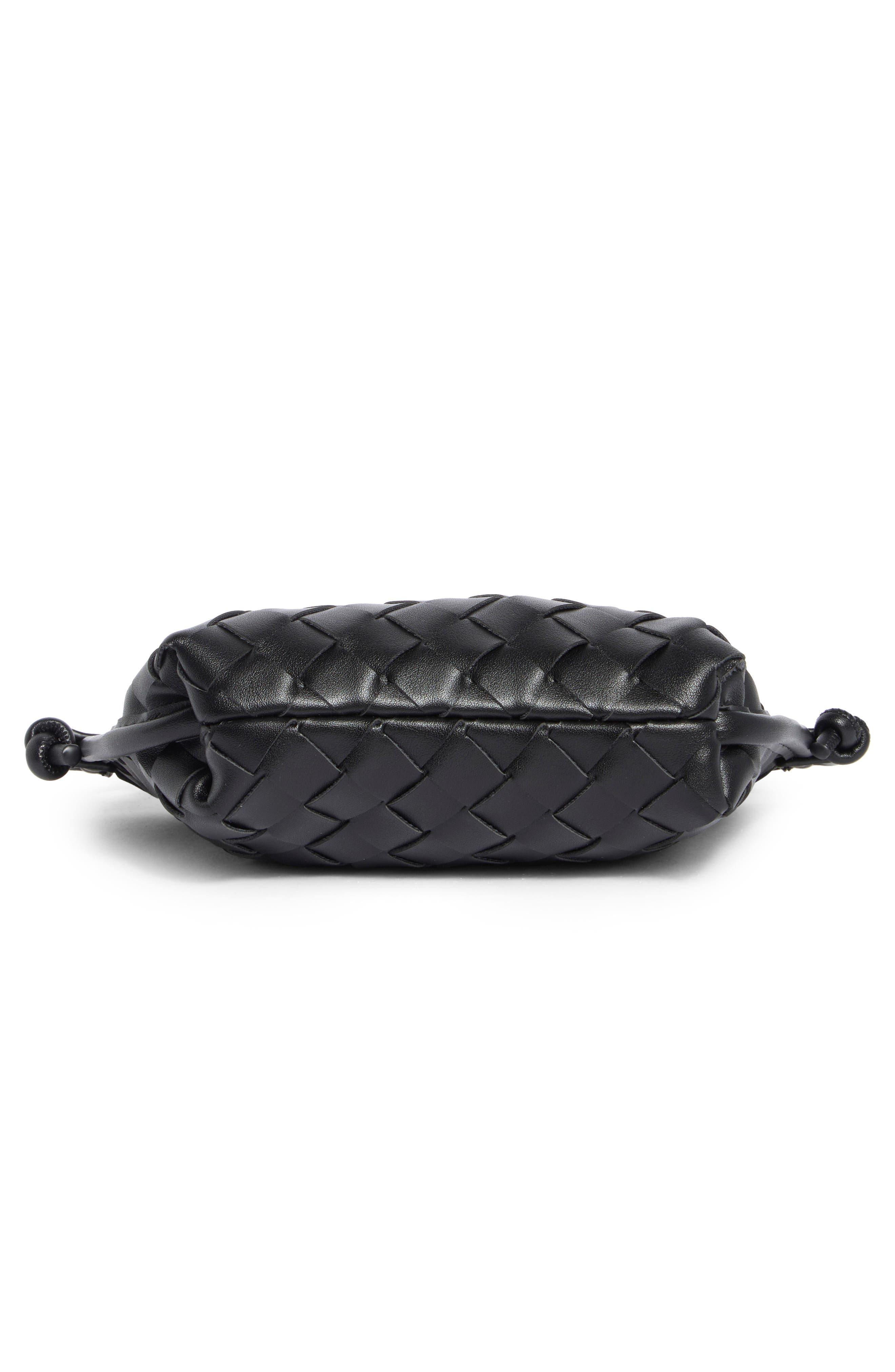 URBAN EXPRESSIONS HANDBAGS Woven Crossbody Bag, Alternate, color, Black