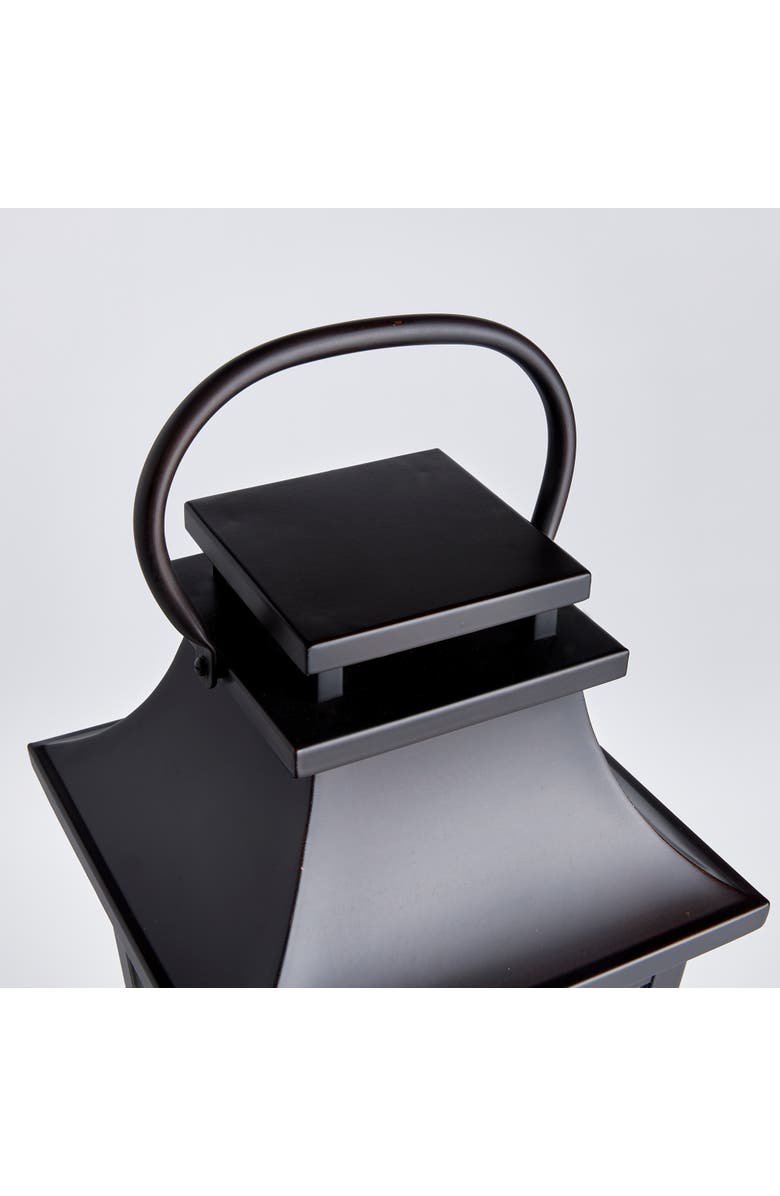 Napa Home & Garden Maurice Outdoor Lantern Candle Holder Medium, Alternate, color, Black