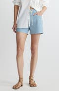 DL1961 Taylor Drawstring High Waist Relaxed Denim Shorts