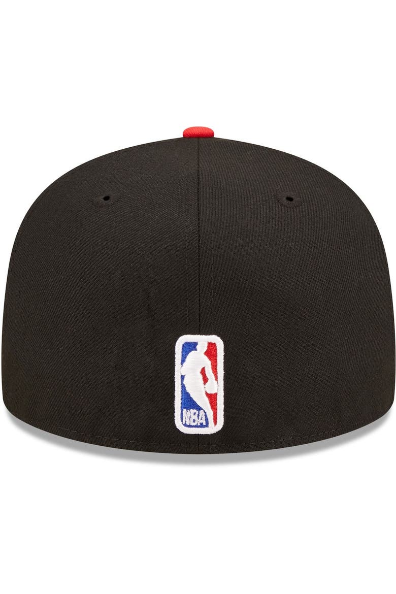 Men's New Era Red/Black Portland Trail Blazers 2022 Tip-Off 59FIFTY Fitted Hat, Alternate, color, Red