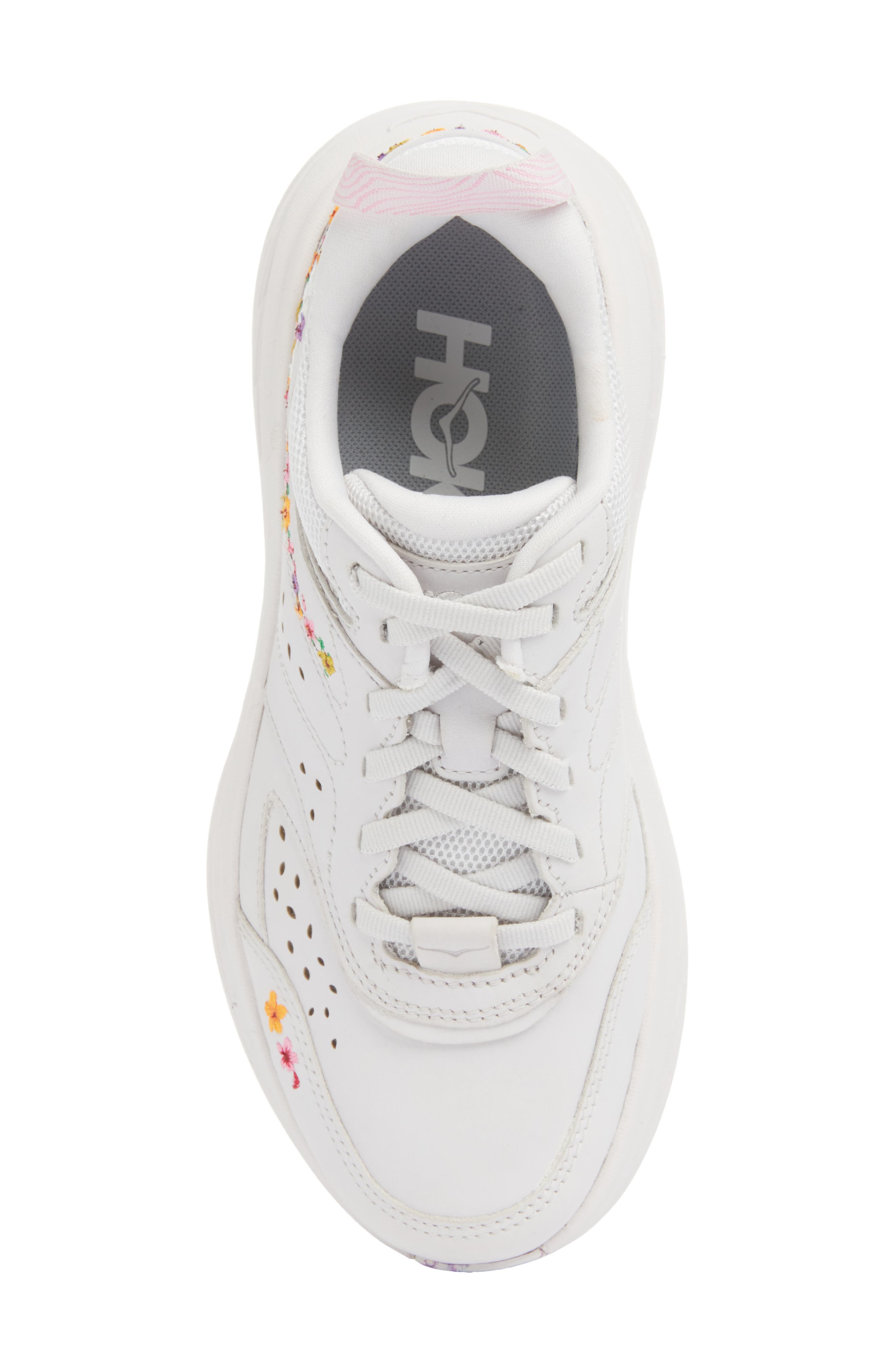 HOKA Vibrant Bloom Bondi L BP Sneaker, Alternate, color, 