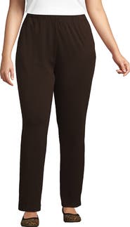 Lands' End Sport Knit High Rise Pants