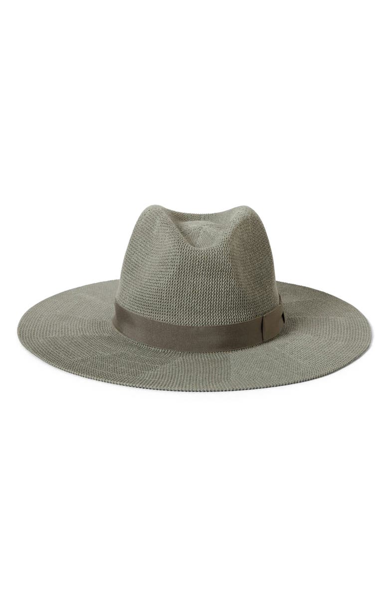 Brixton Lyons Packable Fedora, Alternate, color, Elm