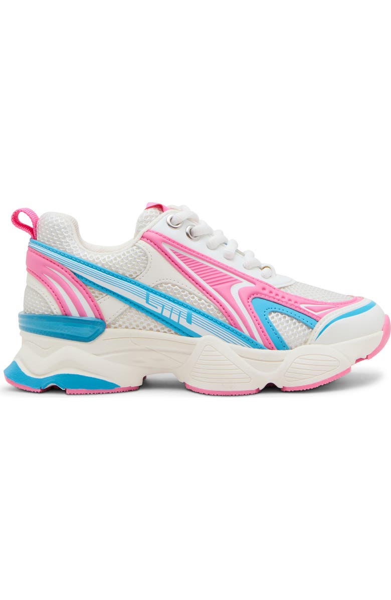 Steve Madden Kids' Jsped Sneaker, Alternate, color, Pink/ Blue