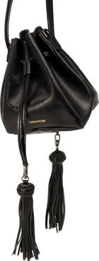 SABANDIJA Lechuza Leather Crossbody Bag