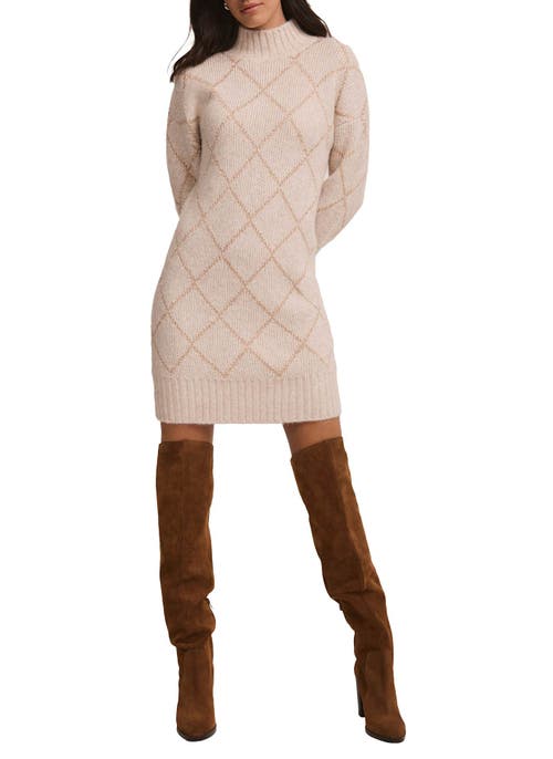 Mint Velvet Sequin Knit Mini Dress In Multi