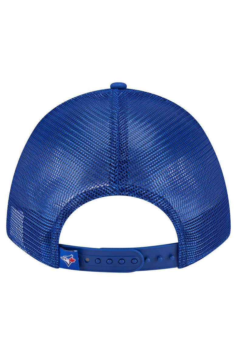 Men's New Era  Royal Toronto Blue Jays Minimalist 9FORTY A-Frame Adjustable Hat, Alternate, color, Royal