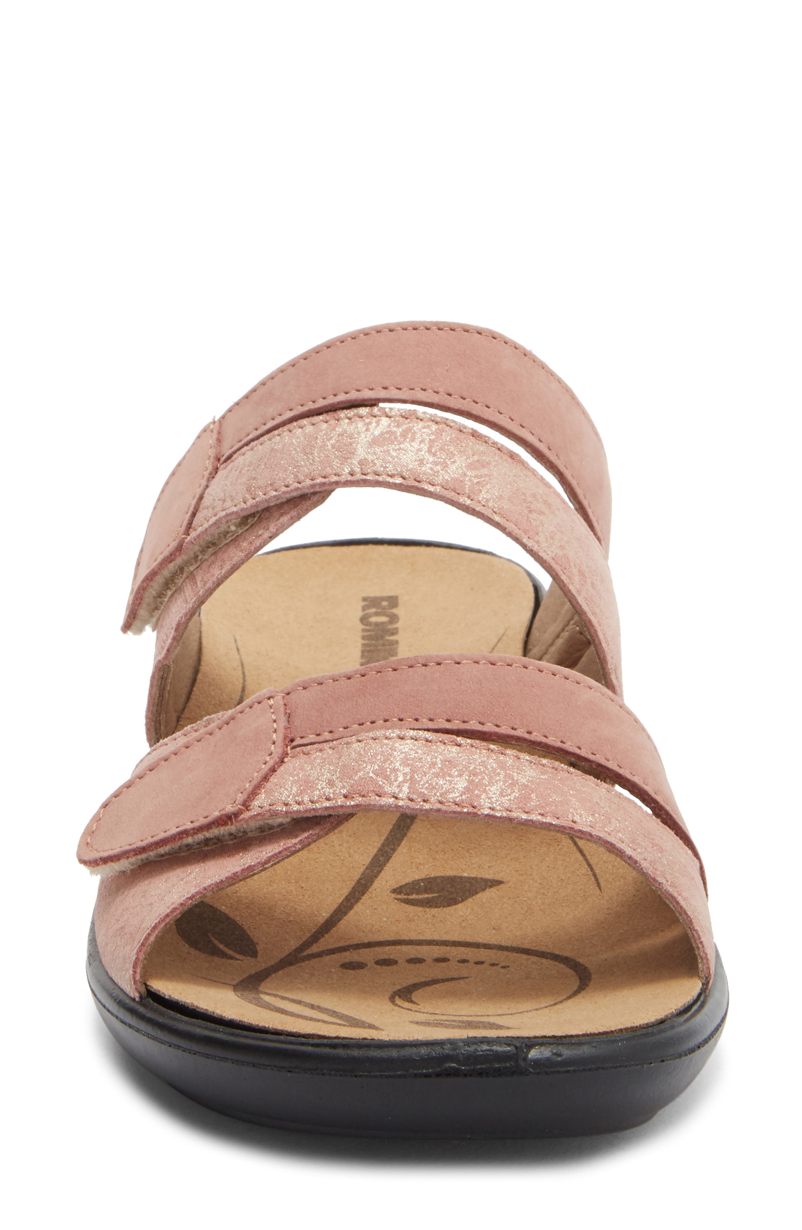 Romika<sup>®</sup> Ibiza 81 Slide Sandal, Alternate, color, Salmon