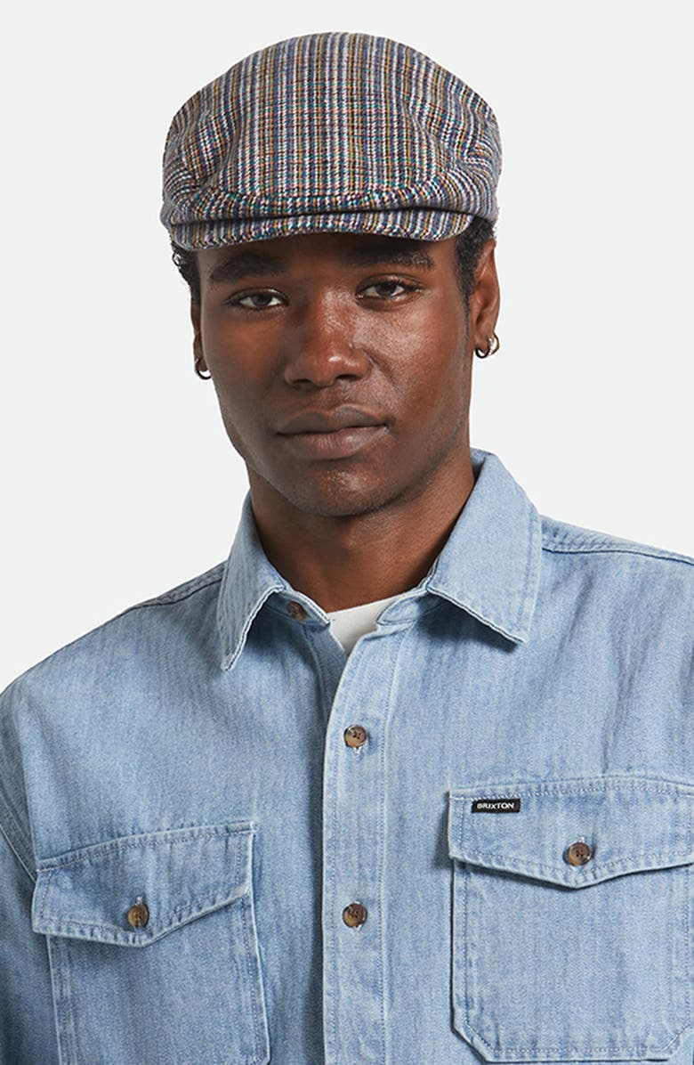 Brixton Hooligan Snap Cap, Alternate, color, Multi Plaid