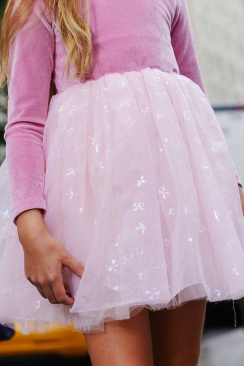 LOLA + THE BOYS HEART SCUBA TENNIS DRESS