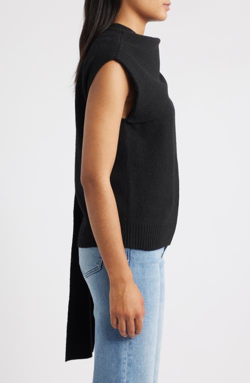Wit & Wisdom Scarf Sweater In Black