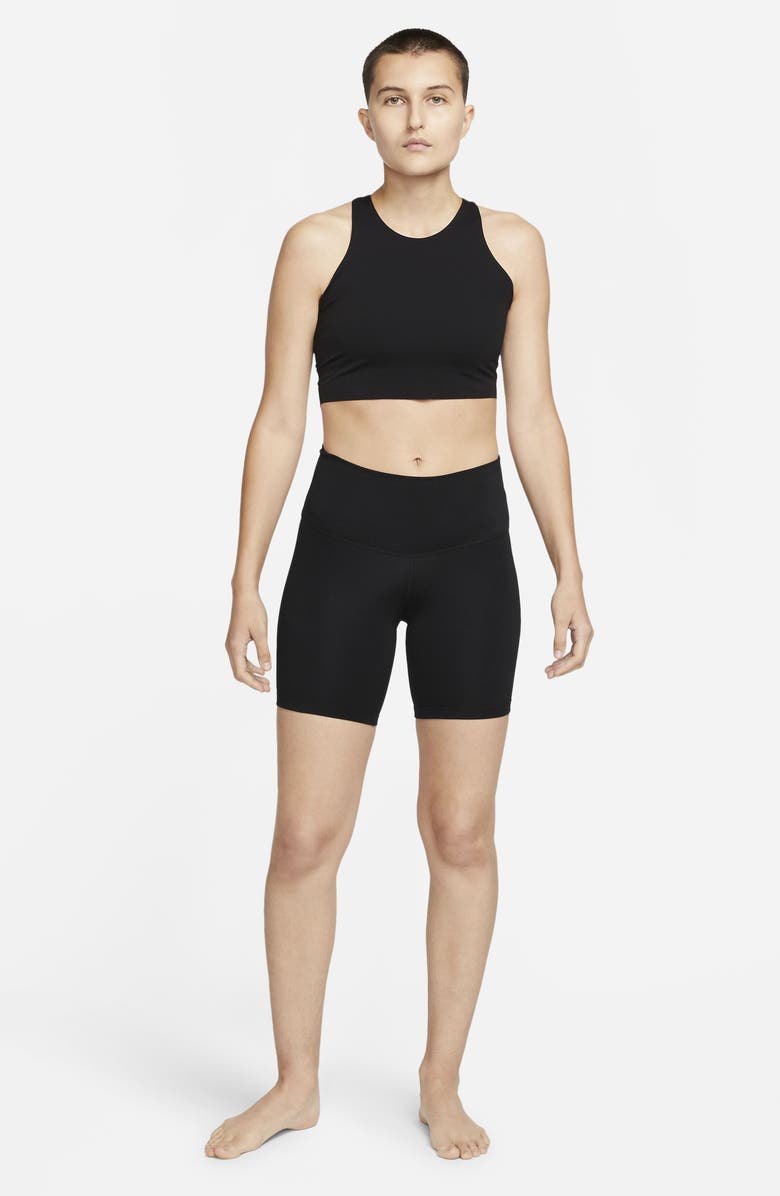 Nike Yoga Dri-FIT High Waist Shorts, Alternate, color,