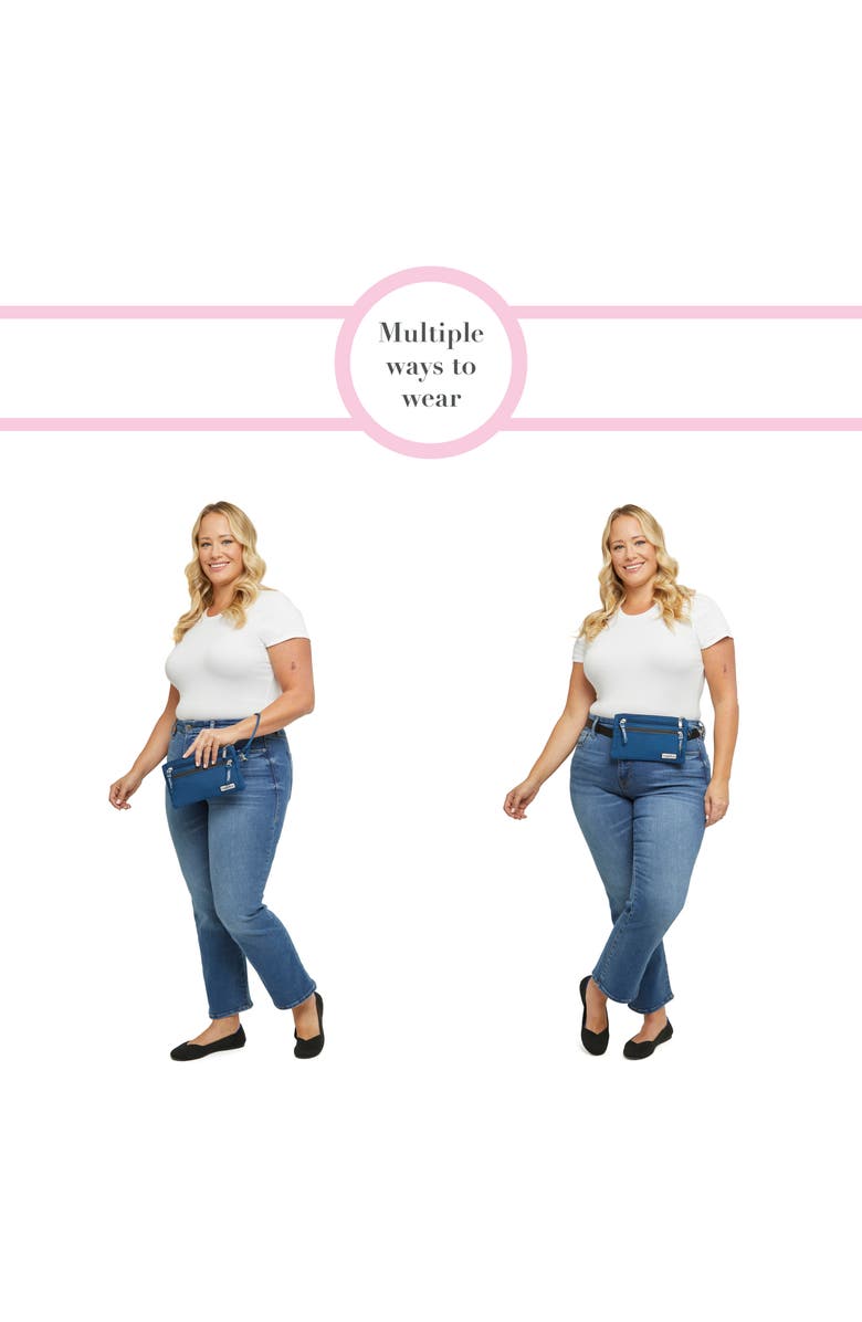 BAGGALLINI RFID Currency Organizer Wallet Wristlet, Alternate, color, Midnight Blossom