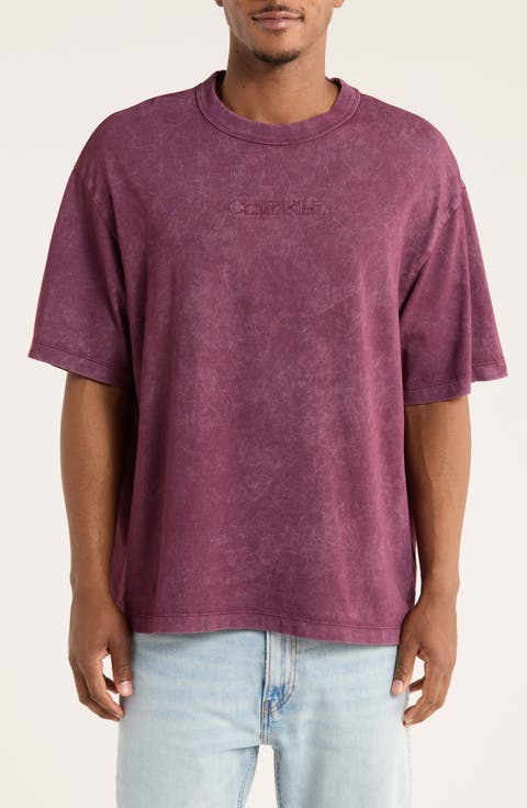 Powder Wash Heavyweight Cotton T-Shirt