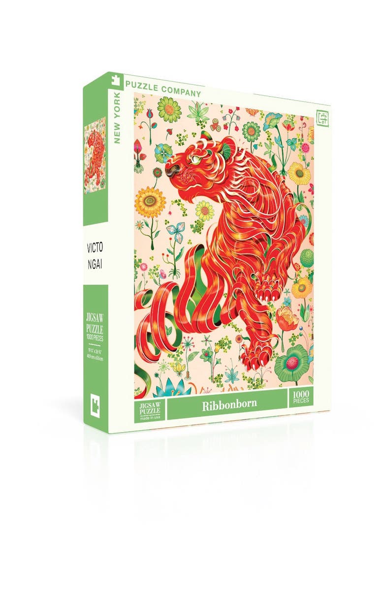 NEW YORK PUZZLE COMPANY Ribbonborn 1000 Piece Puzzle, Alternate, color, NO COLOR