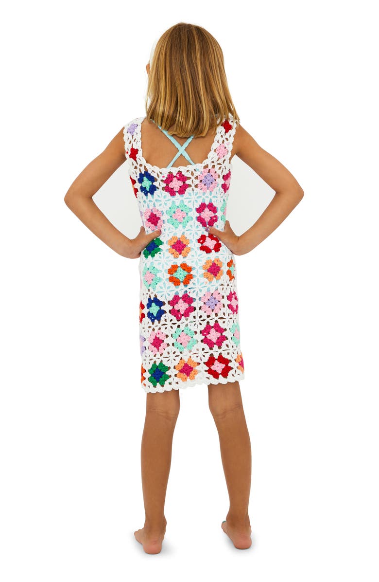 Beach Riot Kids' Little James Crochet Cover-Up Dress, Alternate, color, 
