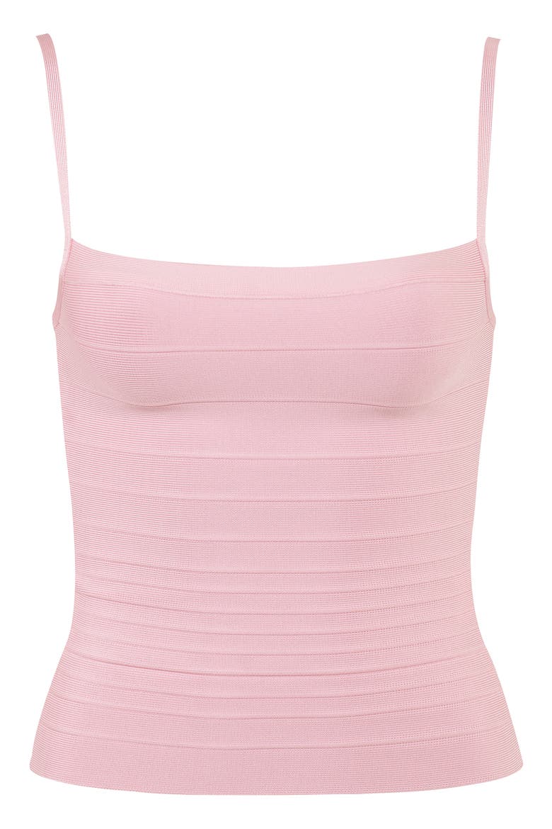 The Body Bandage Top, Alternate, color, PINK